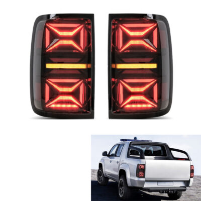 Smoke Cover LED Tail Lamps For Amarok 2010-2021