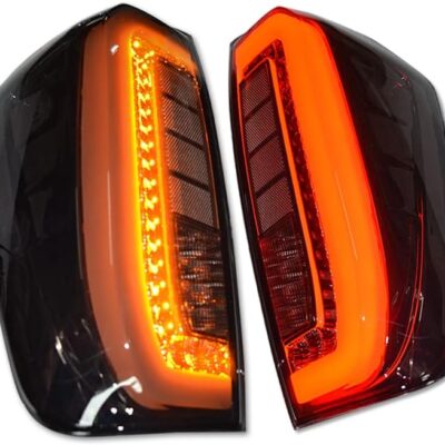 Smoke Black LED Tail Lights For NP300 2016-2020