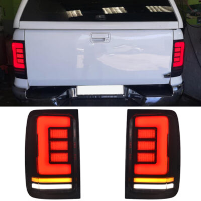 Red Cover LED Tail Lamps For Amarok 2010-2021