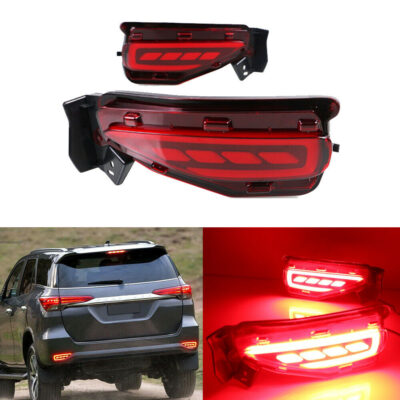 Rear Bumper LED Lamp For Fortuner 2016-2020