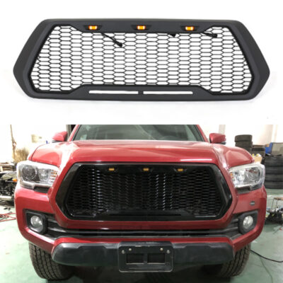 Front Grille With 3 Amber Light For Tacoma 2016-2020