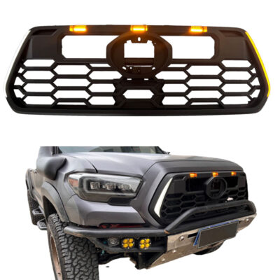 Front Grille With LED Amber Light For Tacoma 2016-2020