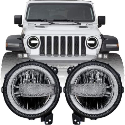 9" Halo Headlight For JL 2018+