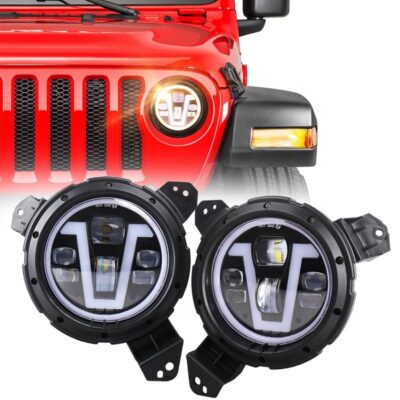 9" Halo Headlight For JL 2018+