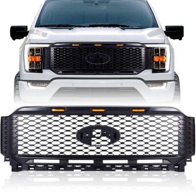 Front Grille With LED Lights For F150 2021+