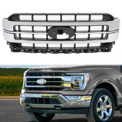 OE Style Chrome Front Grille For F150 2021+